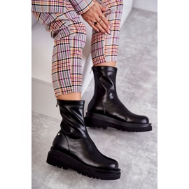 Botas altas calentitas GOE KK2N4054 Negro 8