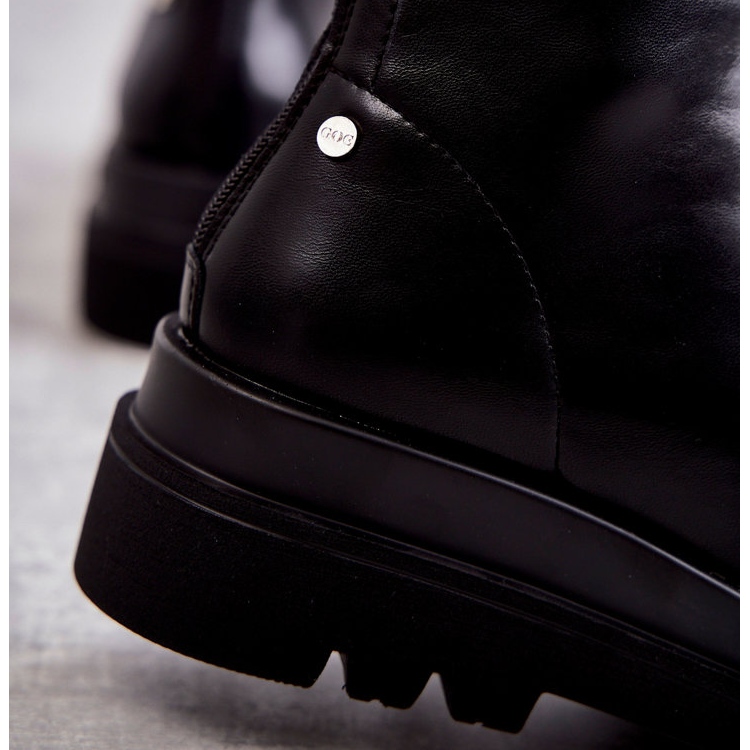 Botas altas calentitas GOE KK2N4054 Negro 2