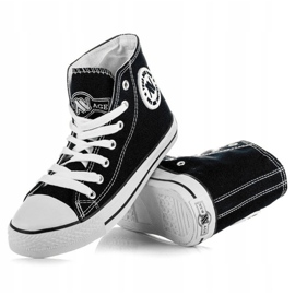 New Age Zapatillas altas atadas negro 1 New Age Zapatillas altas atadas negro 1