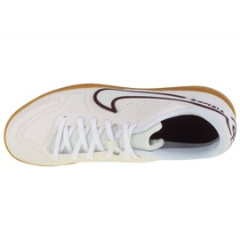 Nike Tiempo Legend 9 Club Ic M DA1189-169 zapatos de fútbol blanco beiges y marrones 2