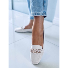 Mocasines mujer Carla Nude beige 4