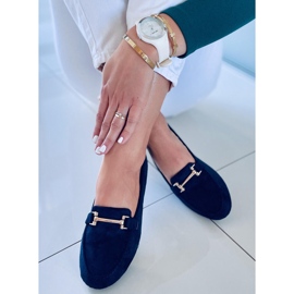 Mocasines mujer Kubra Navy azul 3