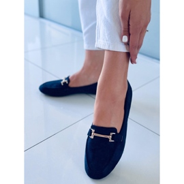 Mocasines mujer Kubra Navy azul 5