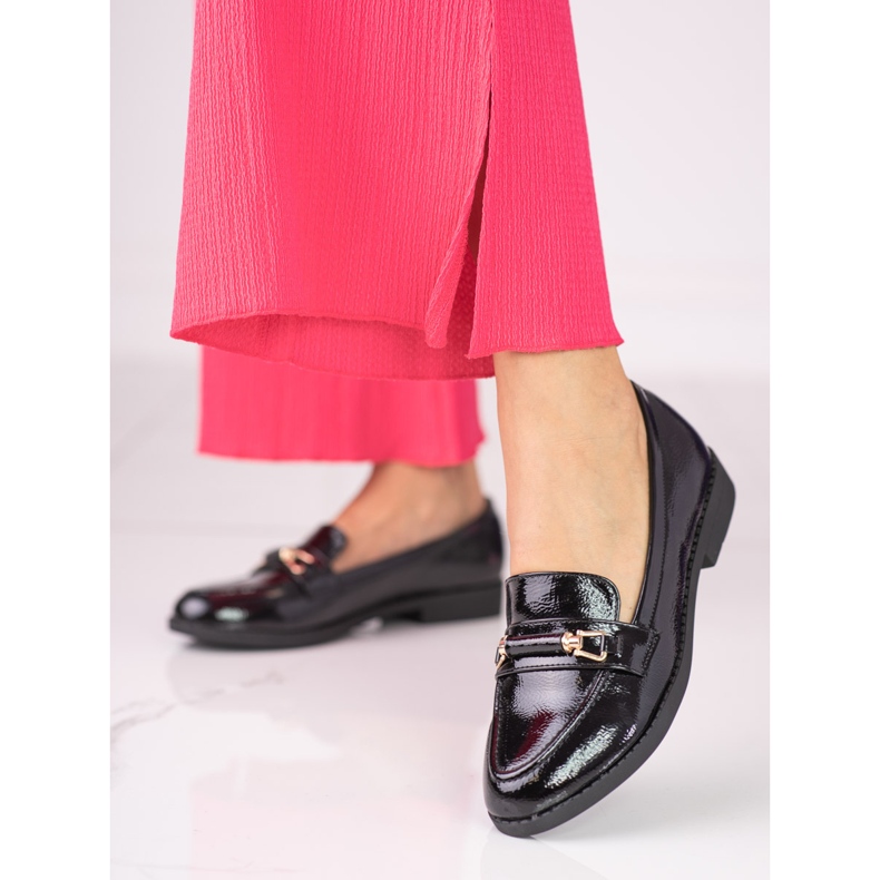 Mocasines mujer Shelovet negros 1