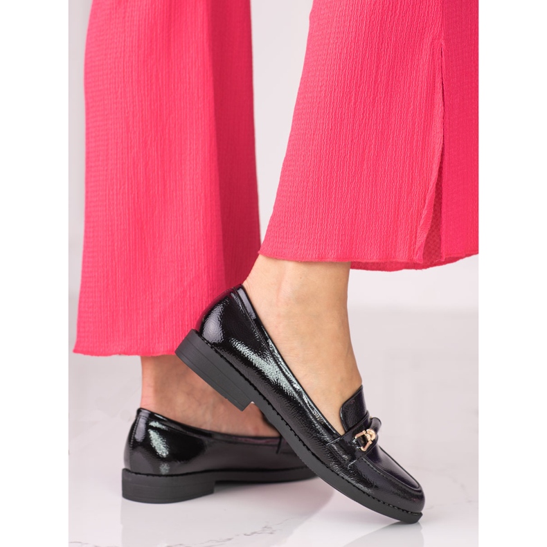 Mocasines mujer Shelovet negros 2