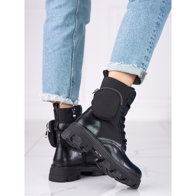 Trabajadoras Shelovet de mujer con un bolsillo negro 1