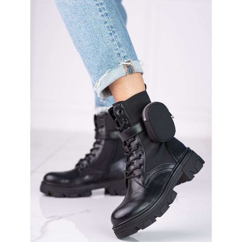 Trabajadoras Shelovet de mujer con un bolsillo negro 2