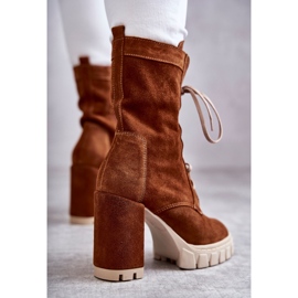 Botas De Mujer En Ante Marrón Con Plataforma Edna 2 Botas De Mujer En Ante Marrón Con Plataforma Edna 2