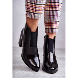 PL4 Botas Clásicas Lacadas La.Fi 260035B-LA Negro 2