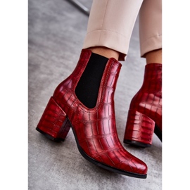 PL4 Botas Ecopiel Serpiente La.Fi 260038R-XC Rojo 2 PL4 Botas Ecopiel Serpiente La.Fi 260038R-XC Rojo 2