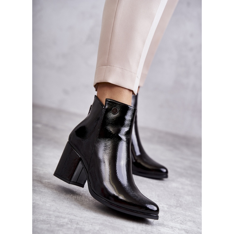 PL4 Botas Mujer Lacadas La.Fi 260039B-LA Negro 1 PL4 Botas Mujer Lacadas La.Fi 260039B-LA Negro 1