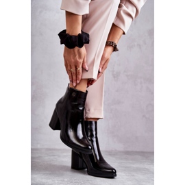 PL4 Botas Mujer Lacadas La.Fi 260039B-LA Negro 4