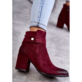 PL4 Botines Mujer Ante La.Fi 260041WI-SU Rojo multicolor 2 PL4 Botines Mujer Ante La.Fi 260041WI-SU Rojo multicolor 2