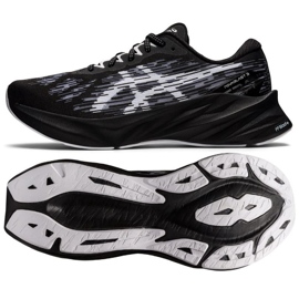 Asics Novablast 3 M 1011B458 002 zapatos para correr blanco negro 1