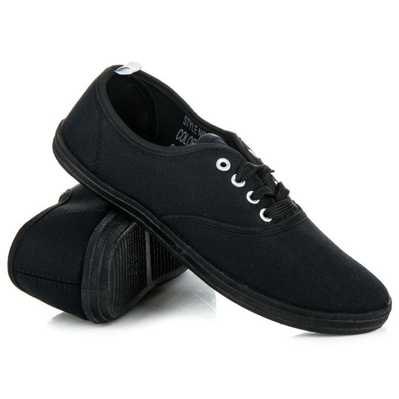 Zapatillas New Age con cordones negro 1