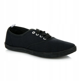 Zapatillas New Age con cordones negro 6