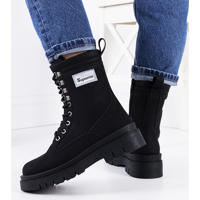 Botas Cofer negro mate 1 Botas Cofer negro mate 1
