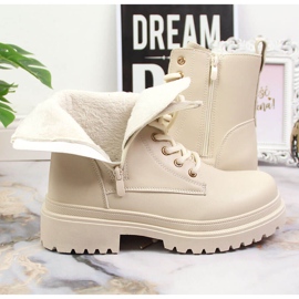 Botas cálidas mujer beige eVento 2 Botas cálidas mujer beige eVento 2