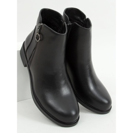 Botas planas mujer Niamh Negro 3