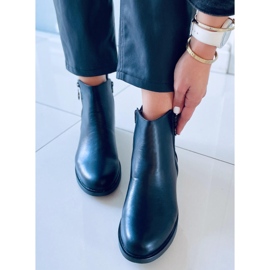 Botas planas mujer Niamh Negro 1