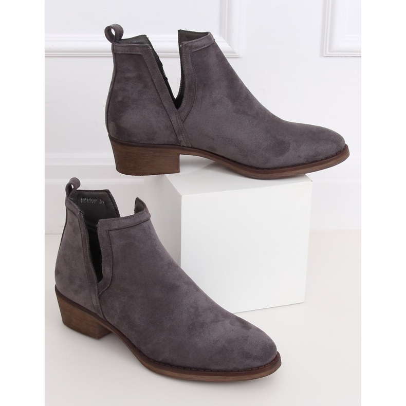 Botas de mujer Ailee Grey gris 2 Botas de mujer Ailee Grey gris 2
