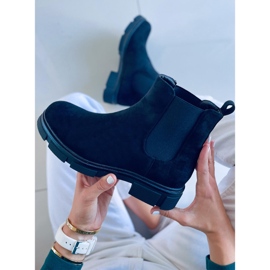 Botines Chelsea Mujer Lester Negro 4