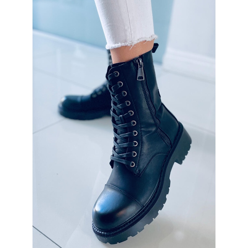 Botas Militares Lauper Negro 2