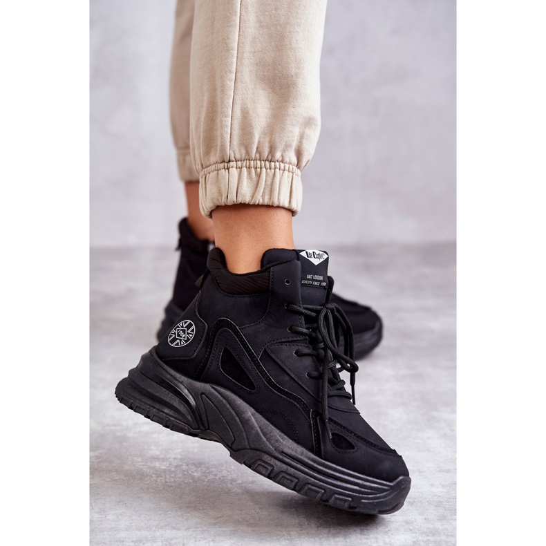 Botas en la plataforma Lee Cooper LCJ-22-44-1353L Black negro 2