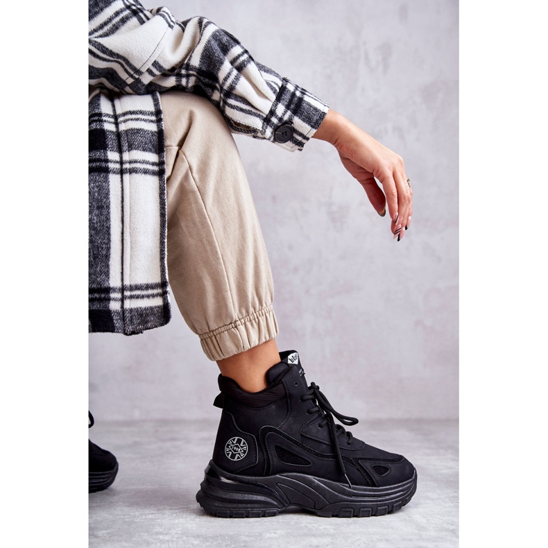 Botas en la plataforma Lee Cooper LCJ-22-44-1353L Black negro 1