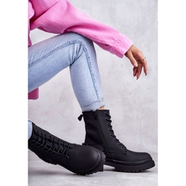 Botas Calientes De Mujer Negras Con Cremallera Fabiola negro 7