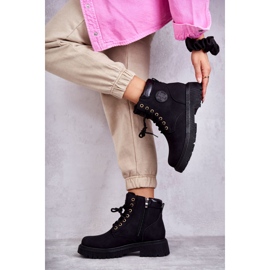 Botas Calientas Piel Negro Felizia 2