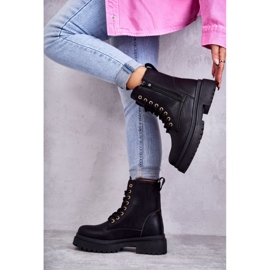 Botas Mujer Piel Abrigadas Dorchen Negras negro 5