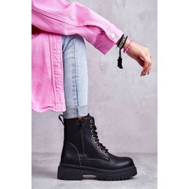 Botas Mujer Piel Abrigadas Dorchen Negras negro 10