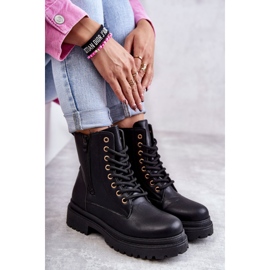 Botas Mujer Piel Abrigadas Dorchen Negras negro 1