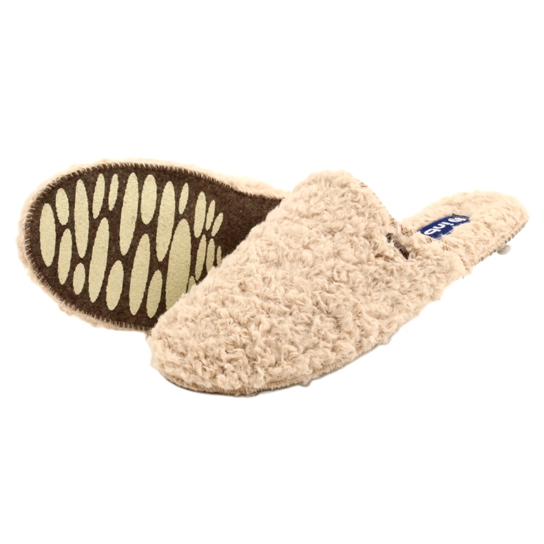 Pantuflas de mujer Inblu 155D126 beige 5