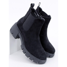 Botines Chelsea Mujer Aime Negro 5
