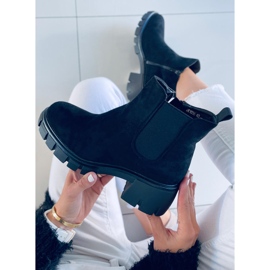 Botines Chelsea Mujer Aime Negro 2