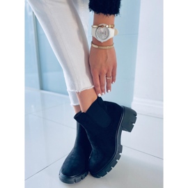 Botines Chelsea Mujer Aime Negro 4