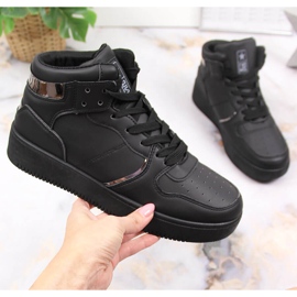 Zapatos deportivos altos NEWS negros 3