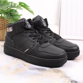 Zapatos deportivos altos NEWS negros 6