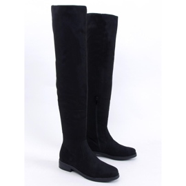 Botas Mosqueteras Planas Colleen Negro 5