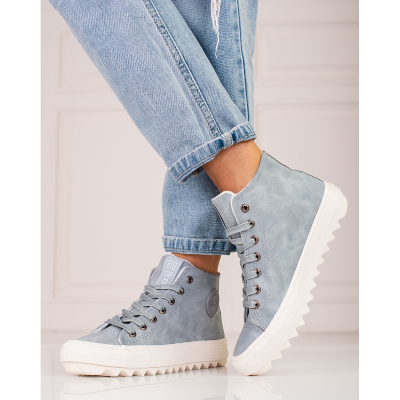 Zapatillas de mujer Big Star EE274115 azul 1