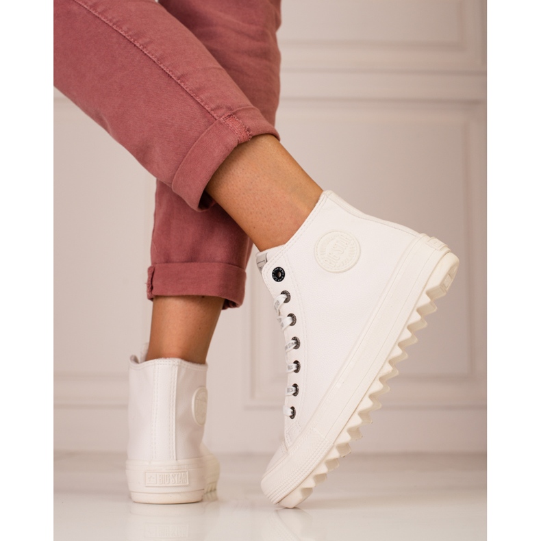 Zapatillas de mujer Big Star EE274108 blanco 1