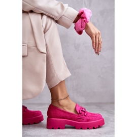 Vinceza Zapatos de gamuza de mujer en la plataforma Gunn rosa rosado 8