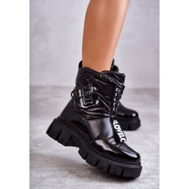 PM1 Botas De Nieve Cálidas De Mujer Negras Con Cremallera Marit negro 2