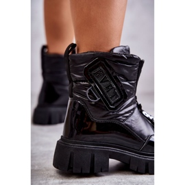 PM1 Botas De Nieve Cálidas De Mujer Negras Con Cremallera Marit negro 3