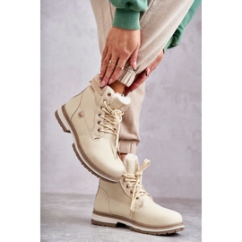 PE1 Botas Calientes Mujer Trappers Beige Liv 4