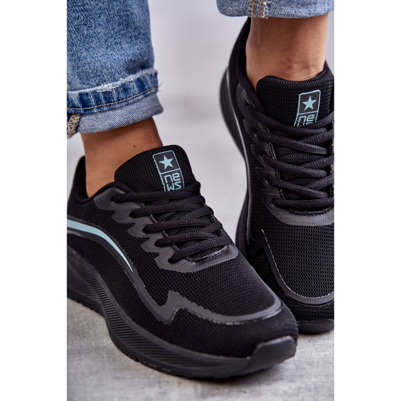 Zapatos Deportivos De Moda Para Mujer Sneakers Black Ida negro 2