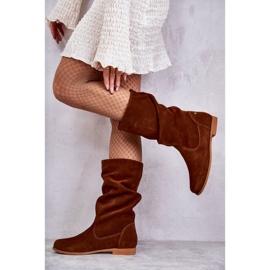 Botas Mujer Ante Maciejka 05057-29 Rojo marrón 4