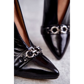 Botas de cuero en un poste Maciejka Negro 05262-01 2 Botas de cuero en un poste Maciejka Negro 05262-01 2